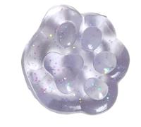 Kid Squeeze Toys, Adults Simulated Cat Paw Sequins Pinch Toy, Desktop Ornament Pinching Toys, Elastic Squeeze for Kids, Girls, Toddler, Adult, 1 Piece, 1.57x1.57 Inches