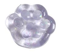 Kid Squeeze Toys, Simulated Cat Paw Pinch Toy, Cute Sequin Design, Soft Stress Relief Fidget, Fun Sensory Play, Portable Handheld Toy for Girls, Boys, Children, and Adults