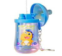 Kid Water Bottle, Glowing Feature, 3,46 x 1,69 in Milk Bottle Shape, Lights Up Squirter, Playful Spray Action for Outdoor, Prank, Beach Fun, Boys, Girls, Bambini Teens