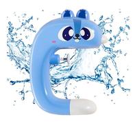 Kid Water Soaker Toy - Water Squirt Guns Soaker | Spruzzatore d'acqua a forma di C per Kid | Giocattolo per genitore-bambino interattivo per la spiaggia di un incontro familiare del festival