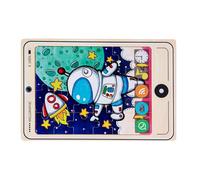 Kid Wooden Puzzles Puzzle - Kid Puzzles Toy | Gioco Di Consigli Di Puzzle 2D Educativo, Gioco Di Puzzle Interazione Genitore-figlio Gioco Di Puzzle Per La Casa, Le Scuole E Gli Accessori