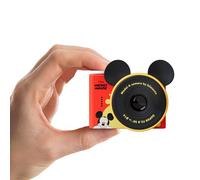 Kidamento, mini fotocamera digitale e videocamera Mickey Mouse per bambini, scheda di memoria da 32 GB, USB-C, cinturino regolabile fatto a mano, modello A Mickey Mouse