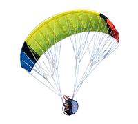 Kidaromo Parapendio RC, parapendio elettrico 2,4 G con apertura alare di 1,5 m, baldacchino pieghevole in nylon e tempo di volo di 30 minuti, modello aliante ad alta quota per voli acrobatici, regalo