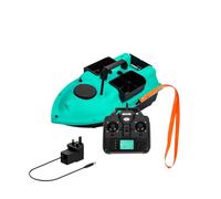 Kidaromo V18 RC Bait Boat, barca con esca GPS ad alta velocità con 3 scomparti per esche, luci notturne, portata 500 m e crociera automatica, barche da pesca telecomandate, barche RC all'aperto