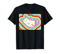 Kidcore Aesthetic Kawaii Gatto Alt Indie 80s 90s Retro Maglietta