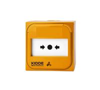 KIDDE KIDDE-579 NC-MC-0-Y Pulsante manuale per il controllo dei sistemi di emergenza giallo per applicazioni da incasso