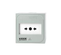 KIDDE KIDDE-580 NC-MC-0-W Pulsante manuale per il controllo di sistemi di emergenza bianco per applicazioni di montaggio a incas
