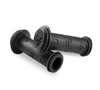 Kiddie - Maniglie per bici realizzate con materiali resistenti e antiscivolo, per esperienze di guida sicure (nero)
