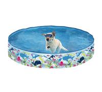 Kiddie Pool - Piscina fuori terra, navicella portatile per bambini | piscina giochi d'acqua per interni esterni, design durevole a parete rigida Deepee colore blu, per l'intrattenimento in giardino