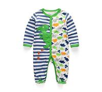 Kiddiezoom, tutine pigiamino per neonato con motivo dinosauro