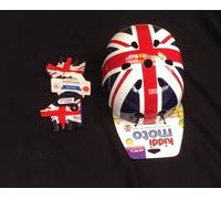 Kiddimoto Bambino Casco & Guanti Bambini Moto Scooter BMX Skate Cycle