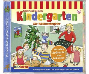 Kiddinx Lieder aus meinem Kindergarten - Die Weihnachtsfeier (CD)