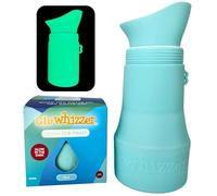 KIDDIWHIZZ Whizzer - Toilette da viaggio discreta e compatta che si illumina al buio, vista su Dragons Den | Bottiglia di pipì in silicone portatile e a prova di perdite | Festival Essentials Camping