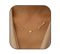 Kiddo Sky Collana con Nome Personalizzata con Catena Barbazzale, Regalo di Gioielli Personalizzato Donna Mamma Moglie Adolescenti Figlia