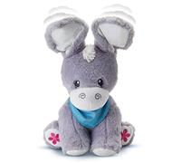KiddoLab Peek-A-Boo Donkey: morbido peluche giocattolo per neonati 6-18 mesi con orecchie mobili, canzoni, melodie e ninne nanne