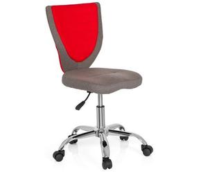 KIDDY COMFORT - Sedia girevole per bambini Grigio / rosso