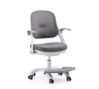 Kiddy Smart Step - Sedia girevole per bambini Grigio Chiaro