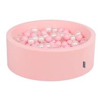 KiddyMoon 90 X 30 Cm / 300 Palline ∅ 7CM Piscina di Palline Colorate per Bambini Tondo
