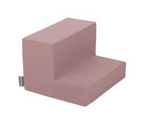 KiddyMoon Area di Gioco in Schiuma per Bambini Stimola creatività Modulare per Gioco Esercizi Pulizia Facile Copertura Rimovibile Materiale Leggero Resistente Deformazioni, Elemento Gradini, Erica