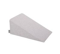 KiddyMoon Area di Gioco in Schiuma Percorso A Ostacoli per Bambini, Elemento Cuneo, Grigio Chiaro