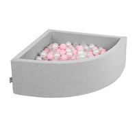 KiddyMoon Piscina di Palline Colorate ∅7Cm per Bambini Quarto Angolare
