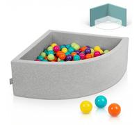 KiddyMoon Piscina di Palline Colorate ∅7Cm per Bambini Quarto Angolare