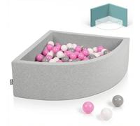 KiddyMoon Piscina di Palline Colorate ∅7Cm per Bambini Quarto Angolare