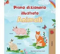 Kidkiddos Books First Picture Dictionary - Animals (Italian C (Copertina rigida)