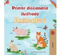Kidkiddos Books First Picture Dictionary - Animals (Spanish C (Copertina rigida)