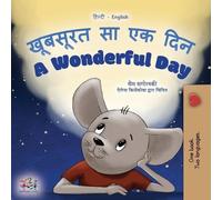 Kidkiddos Books Sam A Wonderful Day (Hindi English Bilingual Book f (Tascabile)