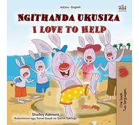 Kidkiddos Books Shell I Love to Help (Zulu English Bilingual Childre (Tascabile)