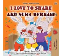 Kidkiddos Books Shell I Love to Share (English Indonesian Bilingual (Tascabile)