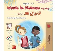 Kidkiddos Books Words in Pictures - My Day (English Urdu Bili (Copertina rigida)