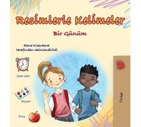 Kidkiddos Books Words in Pictures - My Day (Turkish Children' (Copertina rigida)