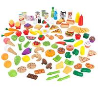 Kidkraft 63330 Set di Cibo Giocattolo Deluxe Tasty Treats per Bambini, Giochi di