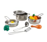 KidKraft Deluxe Cookware Set with Food Gift for Ages 3+