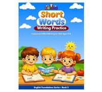 KIDLUME Basic Words Practice Workbook: Tracing & Writing Simple Everyday Words for Kids Ages 4-6 | Build Vocabulary, Early Reading & Writing Skills
