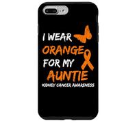 Kidney Cancer I Wear Orange For My Auntie Ribbon Custodia per iPhone 7 Plus/8 Plus