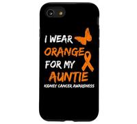 Kidney Cancer I Wear Orange For My Auntie Ribbon Custodia per iPhone SE (2020) / 7 / 8
