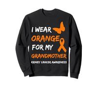 Kidney Cancer I Wear Orange for My Grandmother Ribbon Felpa