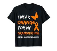 Kidney Cancer I Wear Orange for My Grandmother Ribbon Maglietta