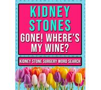 Kidney Stone Surgery Word Search: Funny Post Op Recovery Activities For Women
