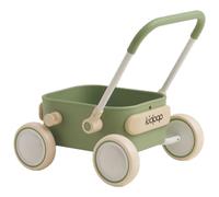 Kidpop PULA 3-in-1 Carrello Multifunzionale per Bambini, Carrello con Ruote Portatutto, Girello/Giocattolo per Bambini 2 Anni/Cestino Portaoggetti,Primi Passi 6-18 Mesi, Portata 15 kg (Verde)