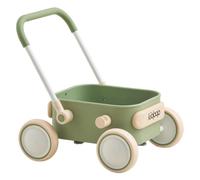 Kidpop PULA Girello per Bambini 6-18 Mesi, Verde | carrello con ruote portatutto, carrello portaoggetti multiuso per bambini, gadget compleanno bambini, portata 15 kg