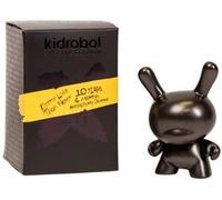 Kidrobot 10th Anniversary 3-inch Dunny Vinyl Figure - Black by Kidrobot