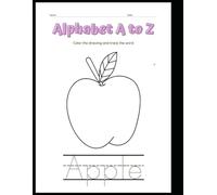 Kids A-Z Colouring and writing Learning book