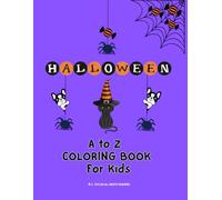 Kids A-Z Halloween Alphabet Coloring Book