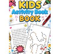 Kids Activity Book: 50+ Fun Pages of Word Search, Mazes, Dot-to-Dot, Coloring & Drawing Activities