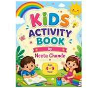 Kids Activity Book For Ages 4-9: Fun Maze,Sudoku,cut&paste,Matching Puzzles and Learning activities for Boy&Girls