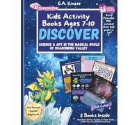 Kids Activity Books Ages 7-10 | Discover Science & Art in the Magical World of Dragonwing Valley: Kids Brain Games, Puzzles, and Paper Crafts | ... |STEM plus Art (STEAM) |Travel Fun!